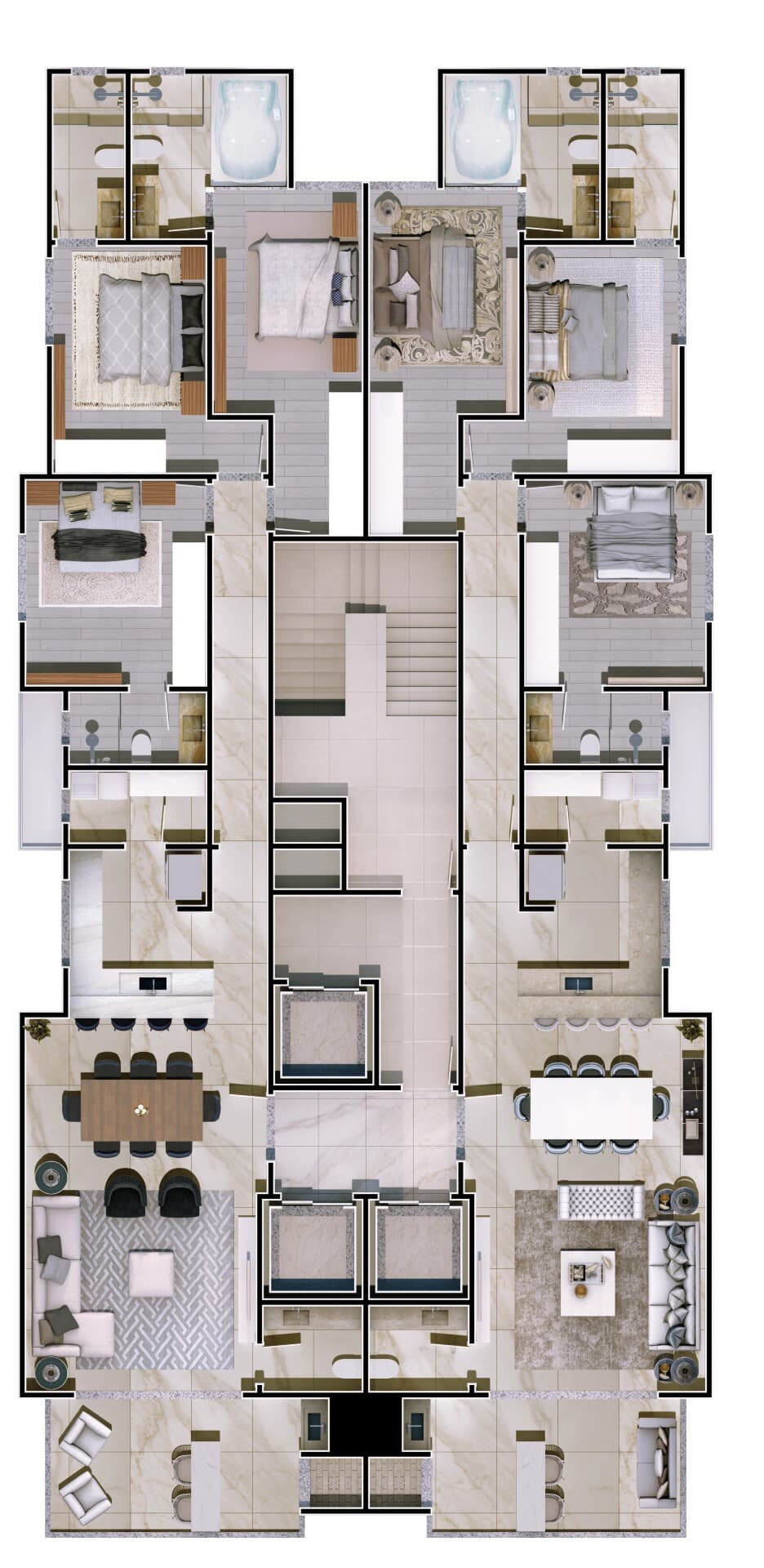 Apartamento · 280 m² · 3 dorms