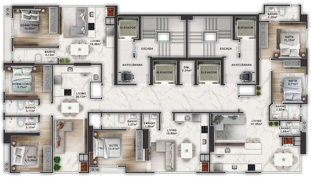 Oben 230 By Concept Flats Home — foto 30