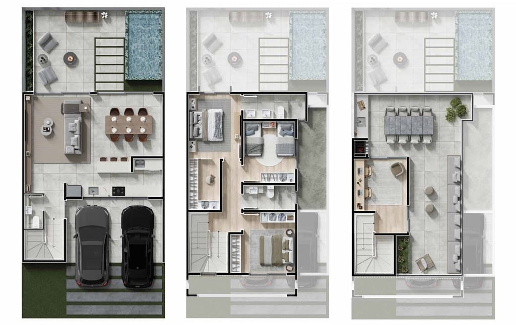 Casa em Condomínio · 198,29 m² · 3 dorms