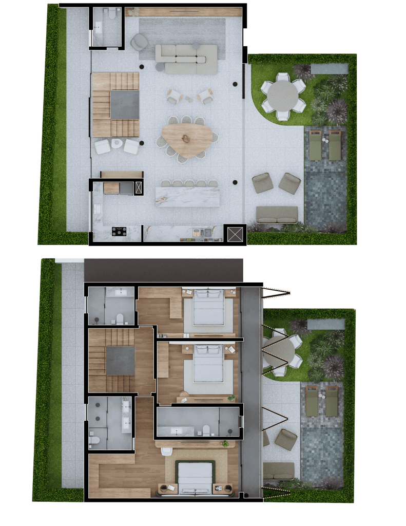 Casa em Condomínio · 318,76 m² · 3 dorms