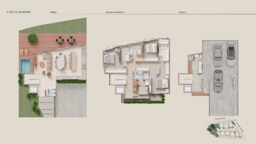 Casa em Condomínio · 285,22 m² · 4 dorms