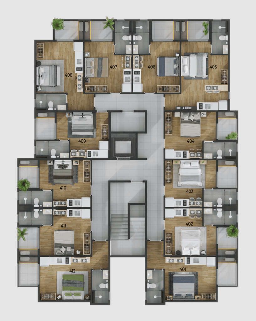 Théros Residencial — foto 37
