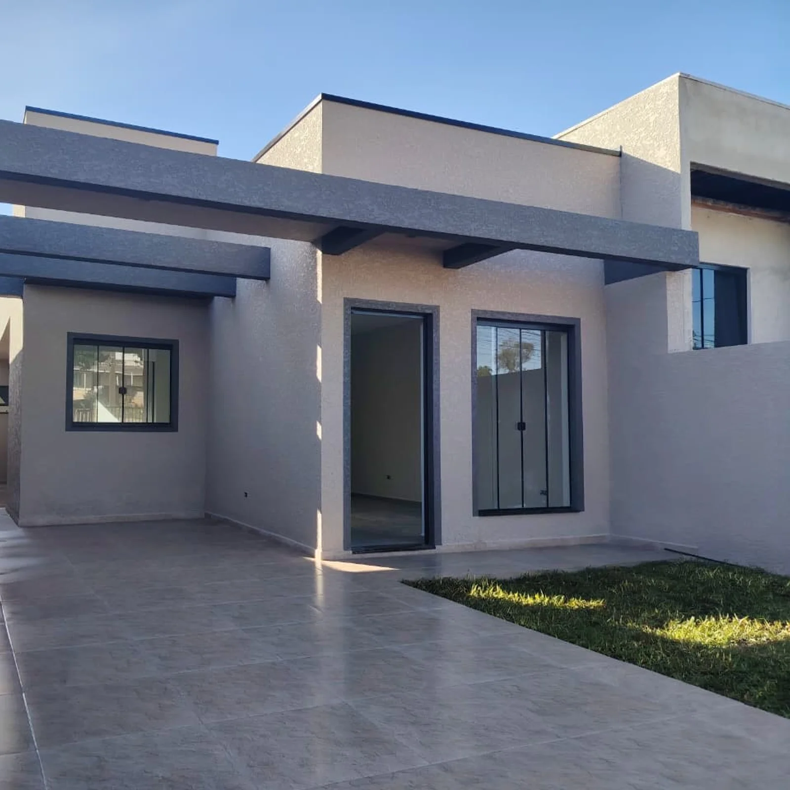 Casa 3 dorms com suíte e terreno amplo em Campina da Barra