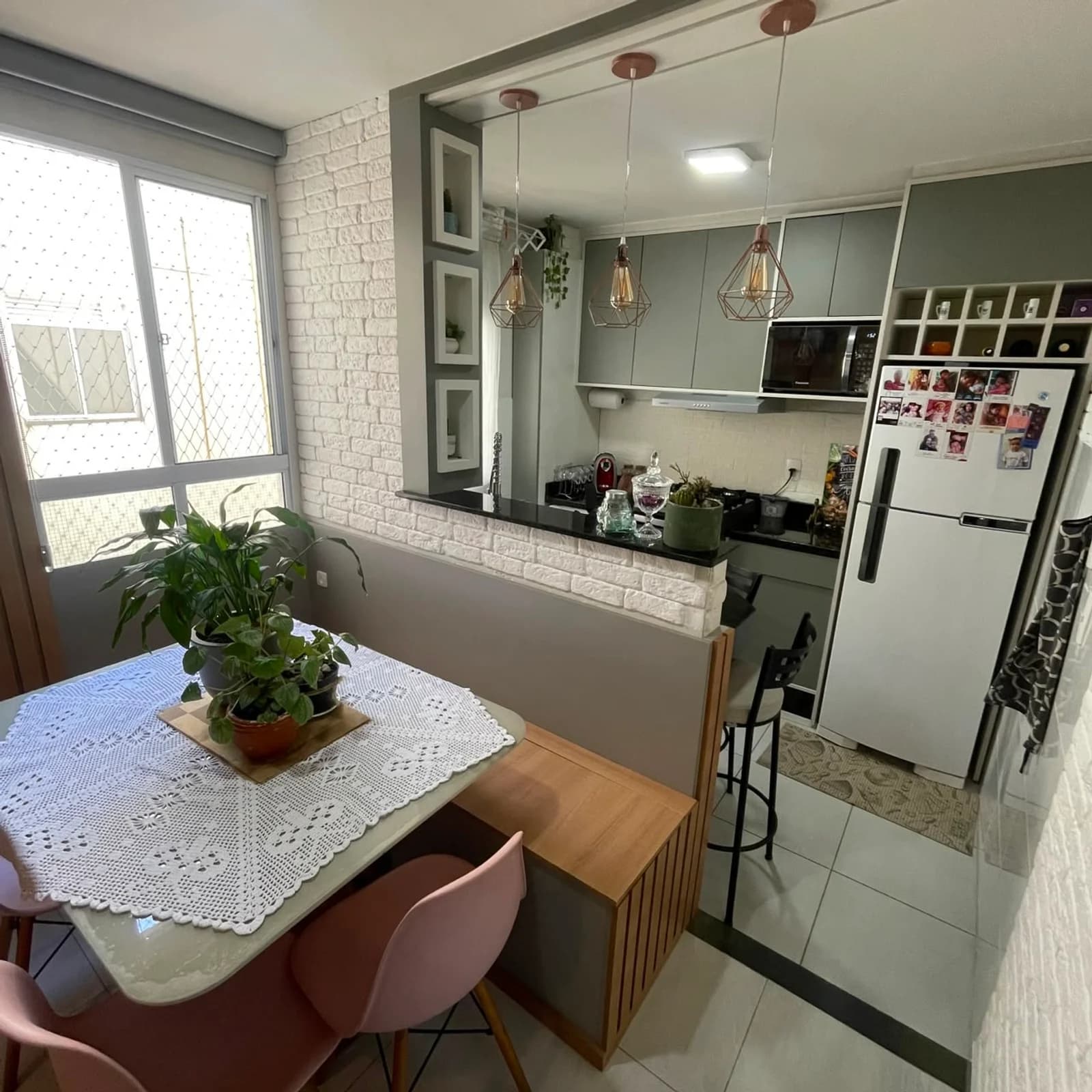 Apartamento 2 dorms mobiliado na Campina da Barra