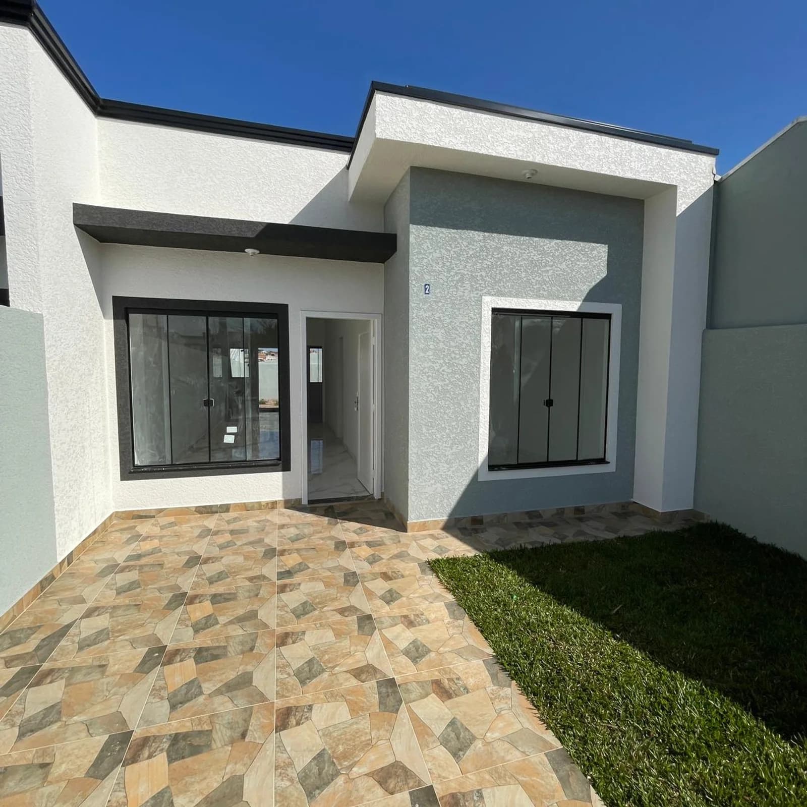 Casa 3 dorms com terreno amplo no Passaúna, Araucária