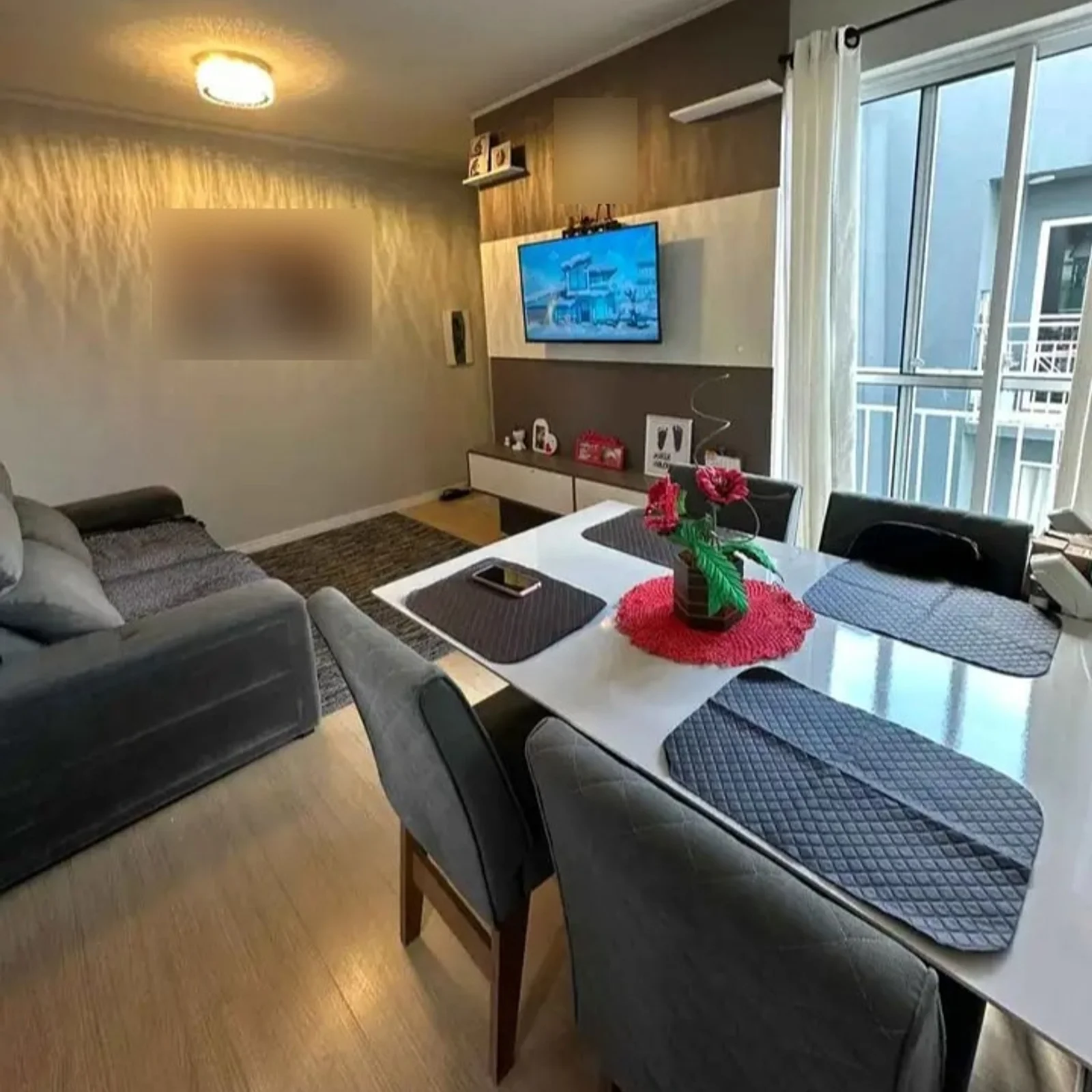 Apartamento 2 quartos com planejados na Costeira, Araucária