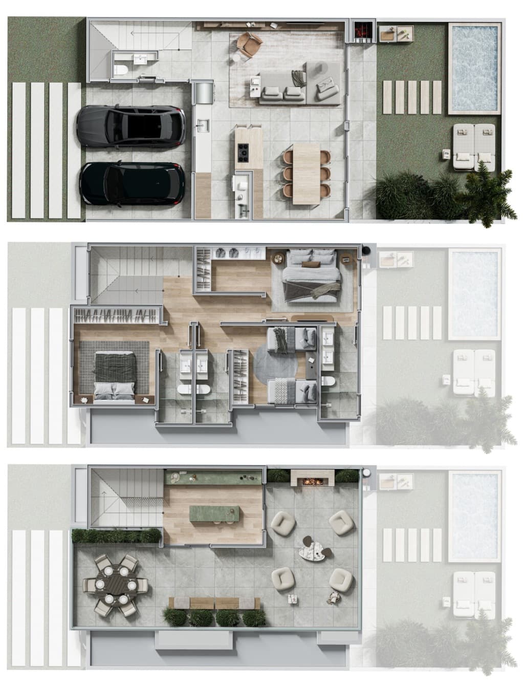 Casa em Condomínio · 211,35 m² · 3 dorms