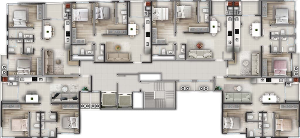 Apartamento · 69,89 m² · 2 dorms